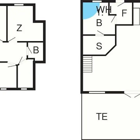 8 Person In Bl Vand Holiday home Blavand