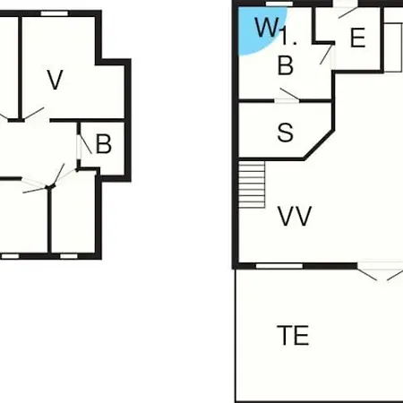 Holiday home 8 Person In Bl Vand Blavand